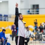 الحكم العراقي الدولي احمد صبحي يختتم مشاركته بتحكيم المباراة النهائية بين الهند وايران