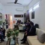 لجنة تقييم الاتحادات الرياضية تزور مقر الاتحاد في بغداد